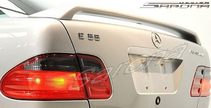 Custom Mercedes E Class  Sedan Trunk Wing (1996 - 2002) - $325.00 (Part #MB-063-TW)